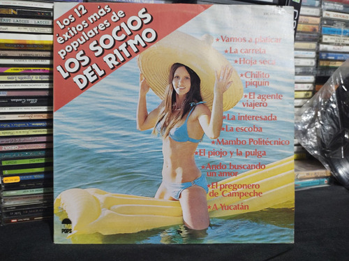 Los Socios Del Ritmo 12 Éxitos Vinilo Lp Acetato Vinyl