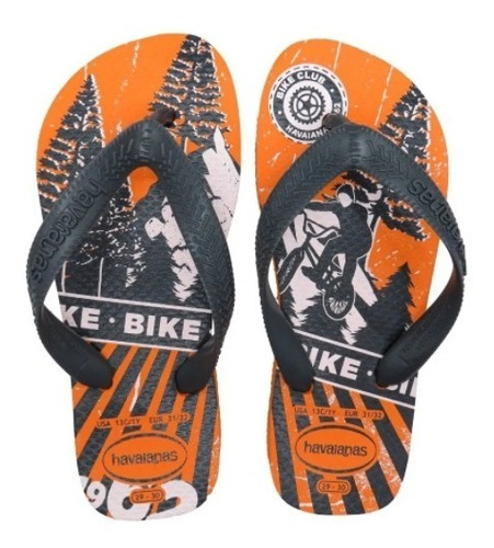 Ojotas Havaianas Athetic Kids Naranja Abc Dep