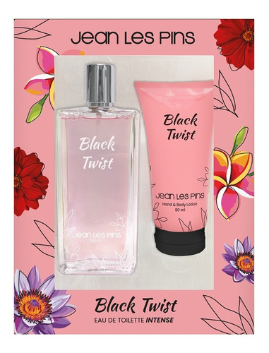 Set Perfume Black Twist Edt 100 Ml + Body Lotion