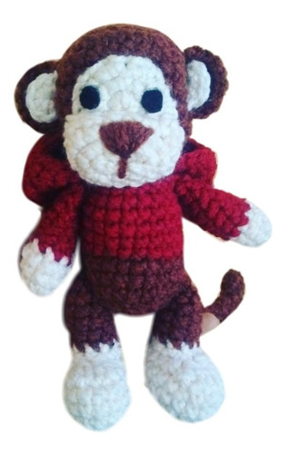 Changuito Con Sueter Amigurumi Crochet (20 Cm) 