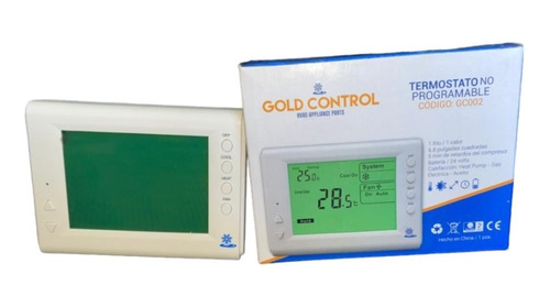 Termostato No Programable Gold Control Modelo:gc002