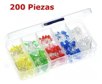 Comprar Diodos Emisor Leds Colores Surtidos 200pz