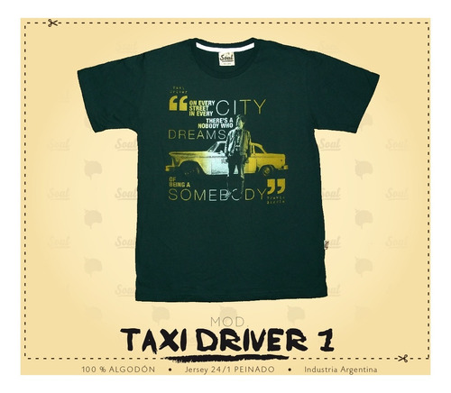 Remera Soul - Taxi Driver