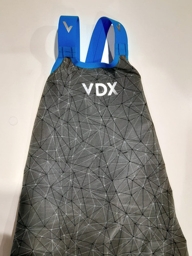 Malla De Competicion Vadox Carbono Gris Con Plateado Carbono 28