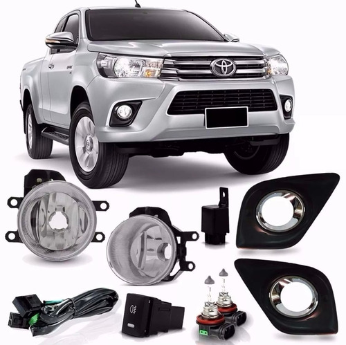 Faro Auxiliar Hilux 16/20 Kit