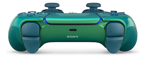 Controle sem fio DualSense Chroma Teal PS5 Sony CFI-ZCT1W cor verde