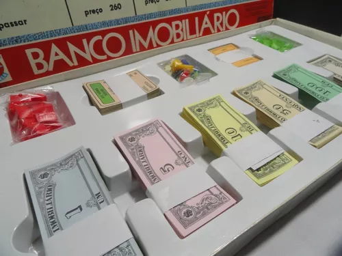 Antigo Jogo Banco Imobiliário Anos 90 Conservadíssimo! Disponível