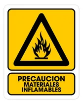 Comprar  Señalamiento Materiales Inflamables 25 X 35cm Weston 