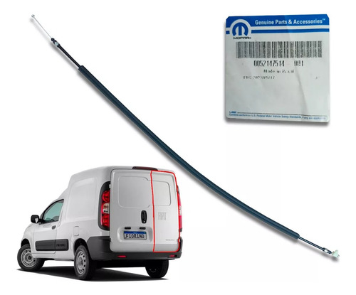 Cabo Porta Traseira Fiorino 2011 A 2022 Original 52147514
