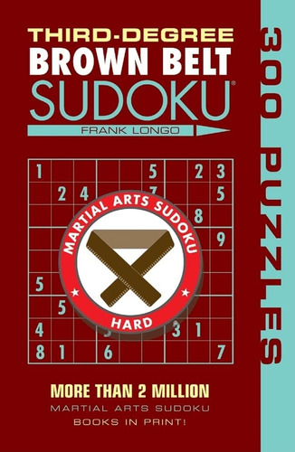 Libro: Third-degree Brown Belt Sudoku® (martial Arts Puzzles