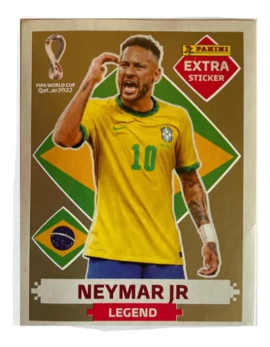 Figurinha Da Copa Neymar Jr Legend Bronze Original Panini em Promoção na  Americanas