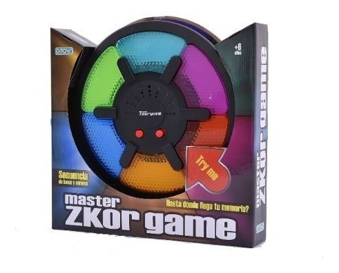 Zkor Game Master Clasico Juego De Memoria Original Ditoys