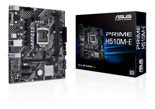 Imagen 1 de 8 de Motherboard H510m-e Asus Prime Intel S1200 10ma 11va