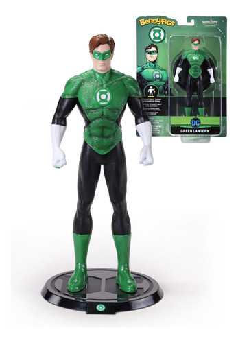 Bendyfigs Figura Linterna Verde Green Lantern Dc 84618