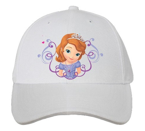 Gorras Con Logo - 24 Un. - Princesa Sofia - Souvenirs