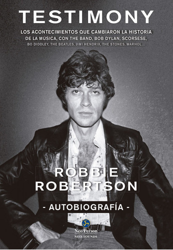 Libro Testimony. Autobiografía - Robertson, Robbie