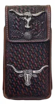 Comprar Funda Porta Celular Vaquera Diseño Toros Cuernos Largos 