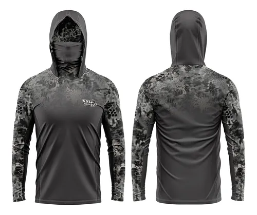 Sudadera Transpirable Con Protección Uv Y Capucha De Pesca