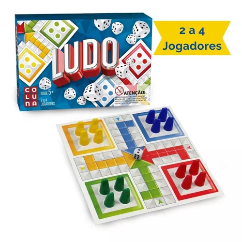 Jogo de Ludo Coluna no Shoptime