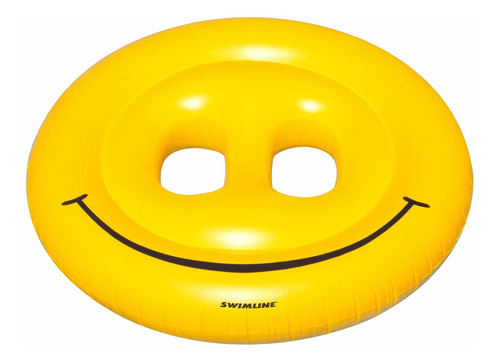 Swimline Flotador De Piscina Smiley Face Amarillo