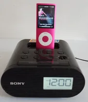 Comprar Rádio Relógio Sony iPhone iPod Fm Ok Modelo Icf-c05ip Ler