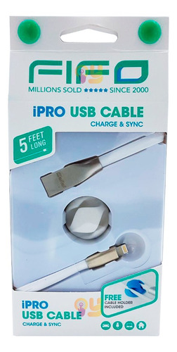 Cable Para iPhone 2.15 Metros Carga Y Sincronización Fifo Oy