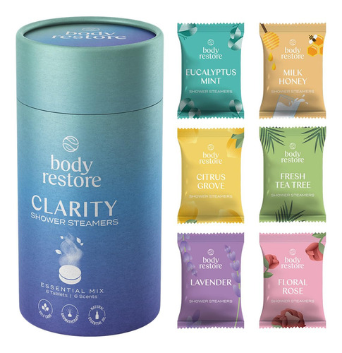 Bodyrestore Clarity - Vaporizadores De Ducha Para Aromaterap