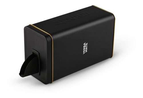 Imagen 2 de 9 de Una Yerbera Un Mate Xl - Matte Black (500g)