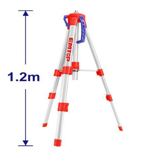 Tripode Para Niveles Laser, Rosca 5/8 Y 1/4 PuLG, Altura 1.2