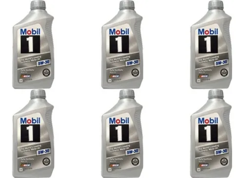 Kit C/6 Mobil One 5w30 Sn Sintético 946ml