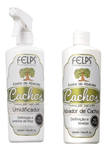 Felps Cachos Ativador De Cachos + Umidificador