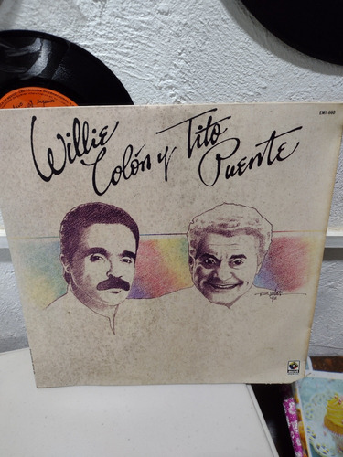 Willie Colon Y Tito Puente Titan Disco De Vinil Lp 