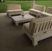 Comprar Sillón Esquinero De Madera Juegos Jardín Exterior Muebles 