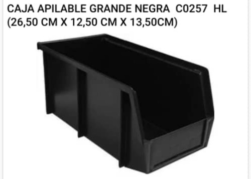 Imagen 10 de 10 de Caja Apilable Tipo Organizador (2 Cajas)