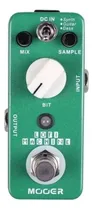 Comprar Pedal De Efectos Micro Mooer Sinte Para Guitarra O Bajo Color Verde