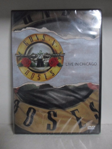Dvd Guns N' Roses - Live In Chicago - Lacrado 