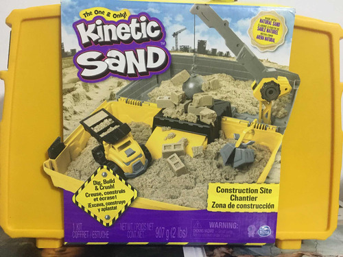 Estuche De Arena Moldeable Con Instrumentos Kinetc Sand