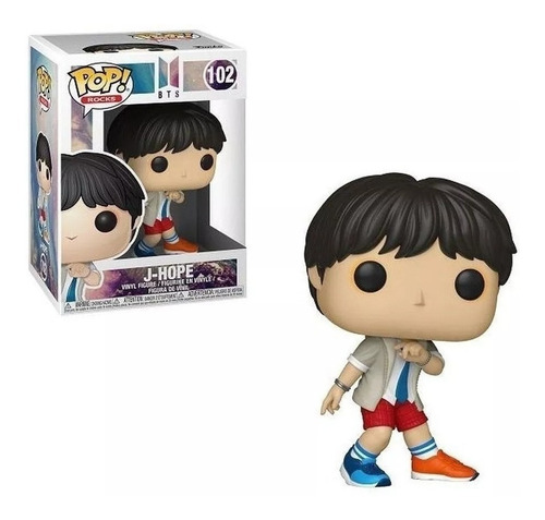 Funko Pop J Hope Bts Rocks 102 Figura Original Educando