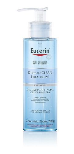 Gel Limpiador Facial Eucerin Dermatoclean 200 Ml
