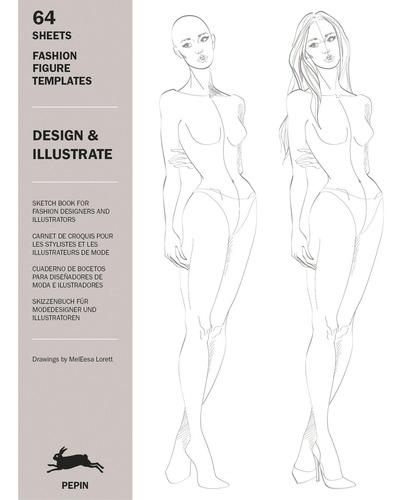 Libro: Design & Ilustrate: Fashion Figure Templates (multili