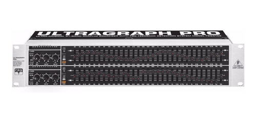Imagen 2 de 5 de Behringer Fbq3102 Equalizador Grafico 31 Bandas Profesional