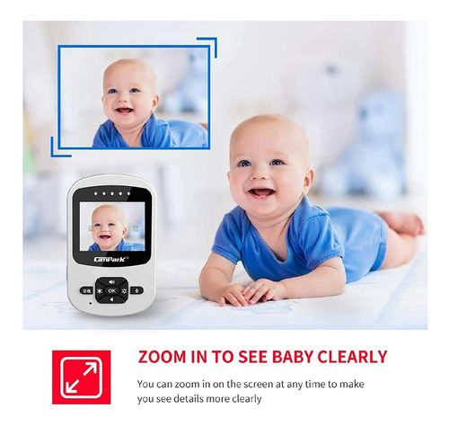 Campark Bm10 Camara Para Monitorear Bebes