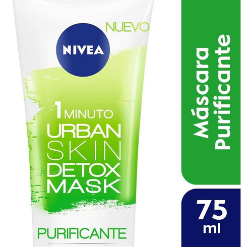Mascara Facial Nivea Urban Skin Detox Purificante X 75ml