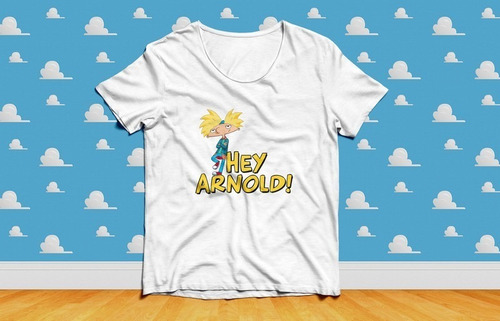 Remera Dama Hey Arnold! - Varios Modelos