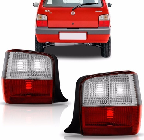 Juego X 2 Faros Traseros Fiat Uno Fire 