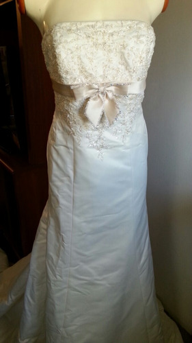 Vestido De Novia Marca David's Bridal Talla 8 Original