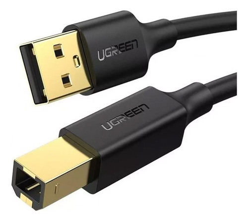 Cable Pc Impresora Usb 2.0 Tipo A - Tipo B Macho Ugreen (1m)