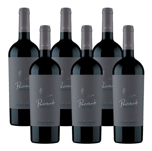 Andeluna Pasionado Cuatro Cepas- Caja X 6 Bot- Enotek Vinos