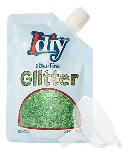 Glitter  X 100g Extra Fino -  Verde Shamrock