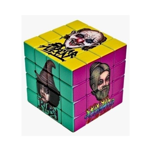 Picador Lion Rolling Circus Cubo Rubik Magico 4 Partes Metal